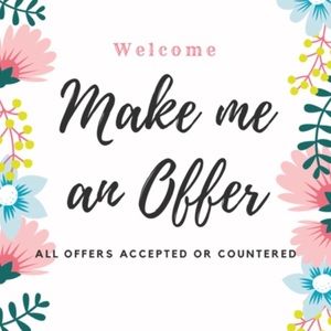 Offers welcome, will not be offended!!